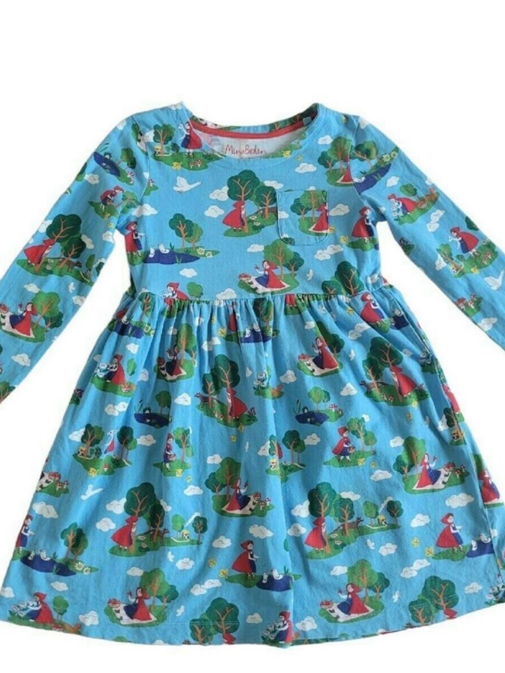 Mini Boden Little Red Riding Hood Jersey Dress